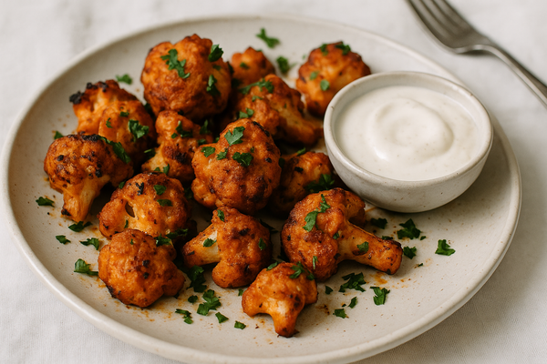 Przygotuj kalafiorowe kąski Buffalo w swojej frytkownicy ONYX Airfryer