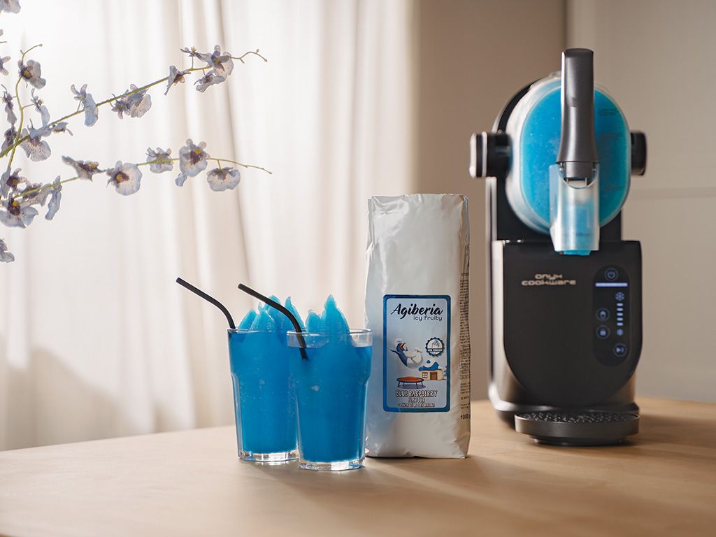MIESZANKA DO SLUSH ICE O SMAKU NIEBIESKIEJ MALINY – 1 KG - 2