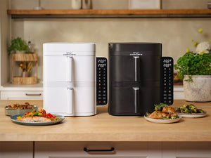 FRYTKOWNICA BEZTŁUSZCZOWA - DUAL STACK 12L - BIAŁY - 3
