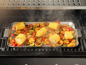 STAINLESS STEEL BBQ TRAY 50×30 CM - 4