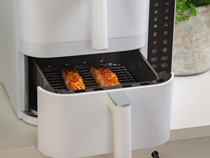 FRYTKOWNICA BEZTŁUSZCZOWA - DUAL STACK 12L - BIAŁY - 6