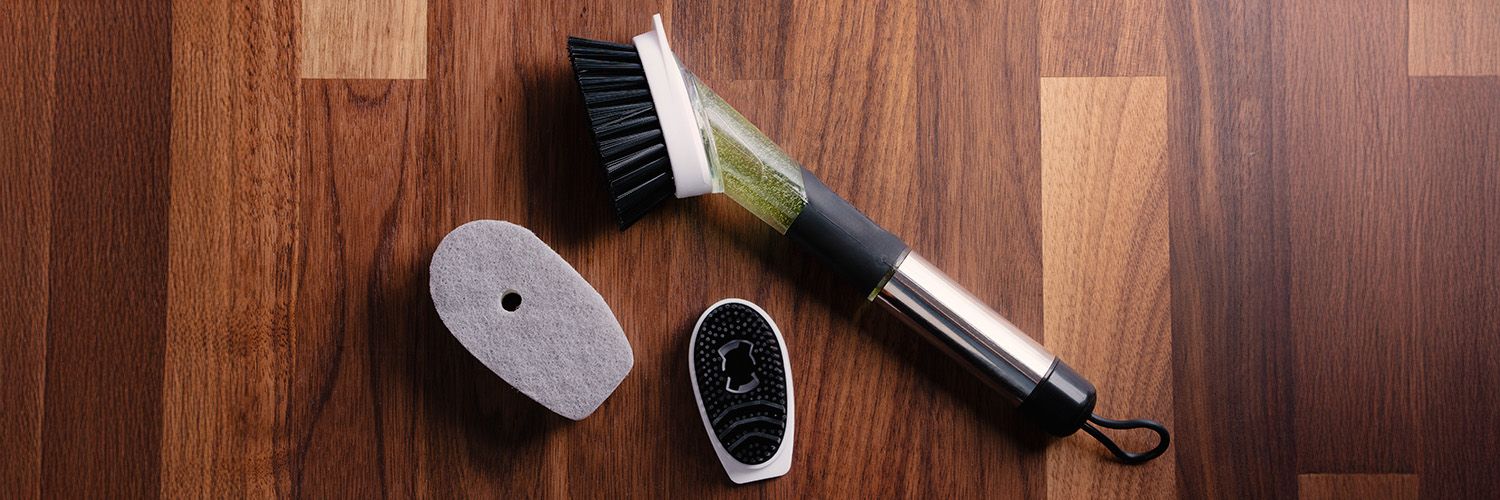 ZESTAW MIESZANYCH GŁÓWEK DO SZCZOTKI DO NACZYŃ