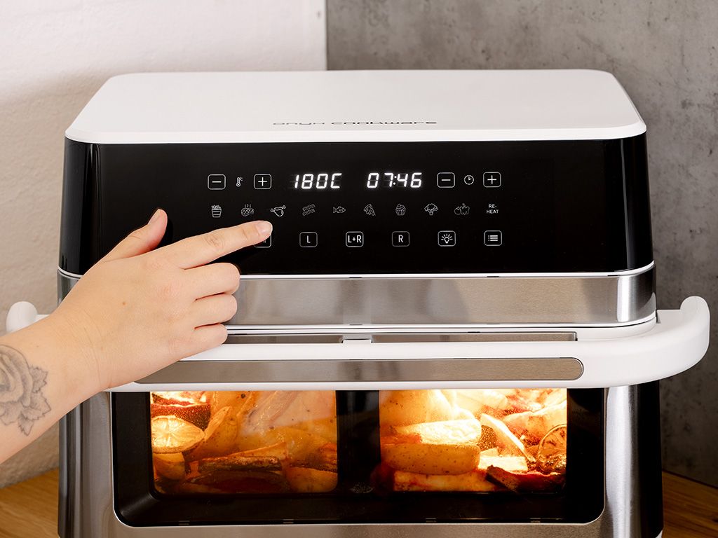 AIRFRYER – DUAL – KOMPLETNY ZESTAW - 12