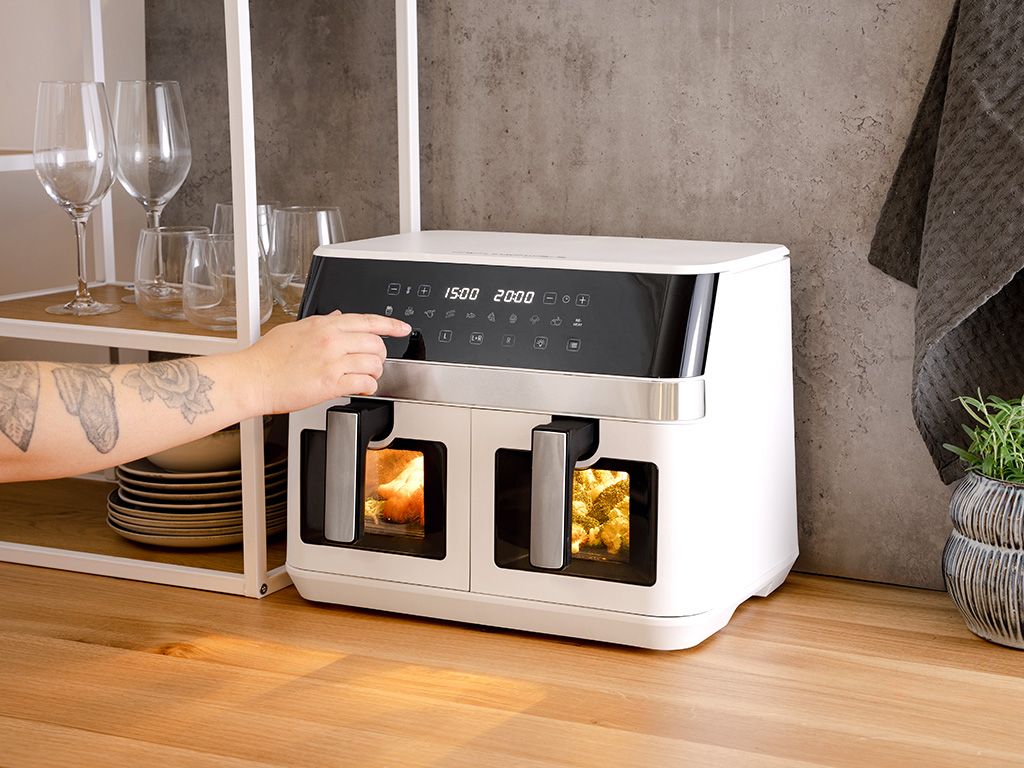 AIRFRYER – DUAL – KOMPLETNY ZESTAW - 15