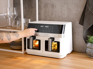 AIRFRYER – DUAL – KOMPLETNY ZESTAW - 15
