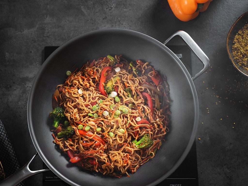 ZERO – NATURALNA PATELNIA WOK NIEPRZYWIERAJĄCA 30 CM - 5