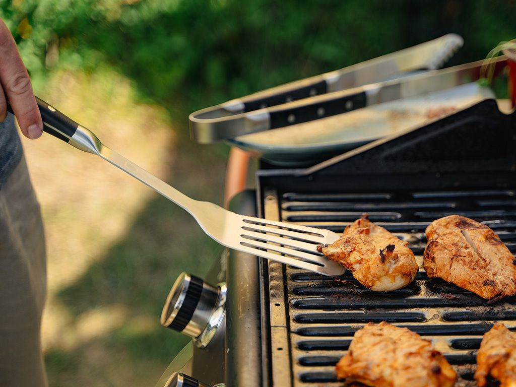 SZPATUŁKA BBQ ZE STALI NIERDZEWNEJ - 3
