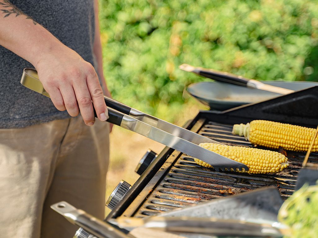 SZCZYPCE BBQ ZE STALI NIERDZEWNEJ - 2