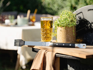 SILIKONOWY PĘDZEL BBQ ZE STALI NIERDZEWNEJ - 2
