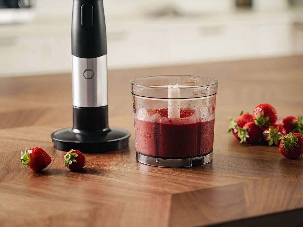 BEZPRZEWODOWY BLENDER RĘCZNY Z BATERIĄ