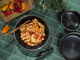 WOK BEZ RĘKOJEŚCI  30CM