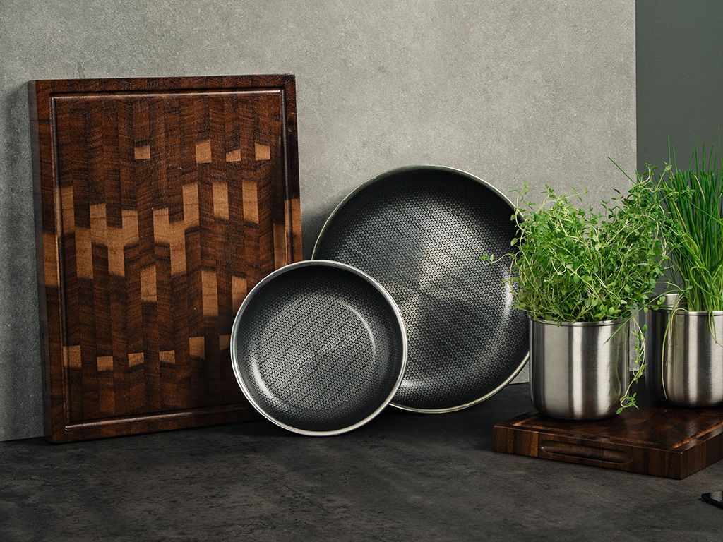 FRYING PAN WITH DETACHABLE HANDLE 30CM SET - 2