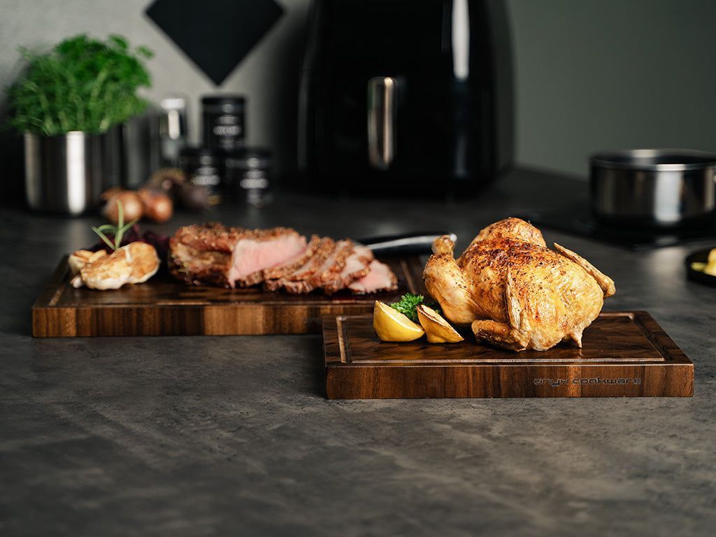 WALNUT CUTTING BOARD – ESSENTIAL SET - 4