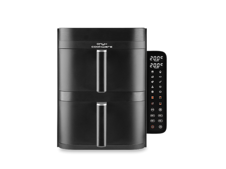FRYTKOWNICA BEZTŁUSZCZOWA - DUAL STACK 12L – CZARNY - 1