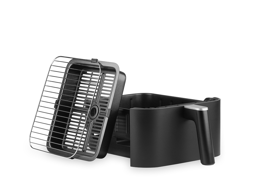 FRYTKOWNICA BEZTŁUSZCZOWA - DUAL STACK 12L – CZARNY - 2