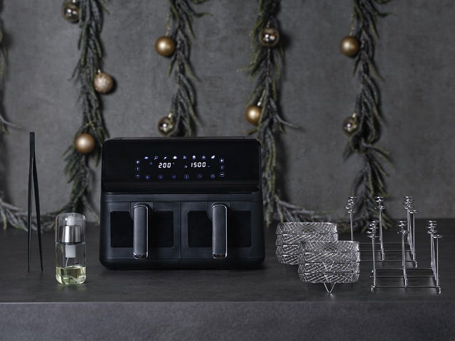 SPECJALNA PODWÓJNA FRYTKOWNICA BEZTŁUSZCZOWA - 1