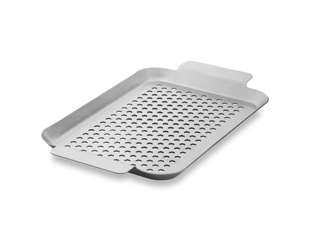 TACA BBQ ZE STALI NIERDZEWNEJ 33×18 CM - 1
