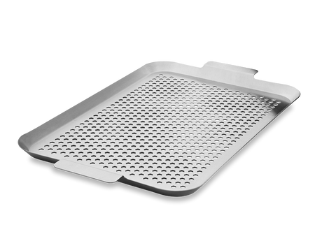 TACA BBQ ZE STALI NIERDZEWNEJ 50×30 CM - 1