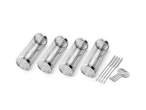 MAŁY KOSZ DO GRILLOWANIA CYLINDRYCZNY – 4 SZT - 1