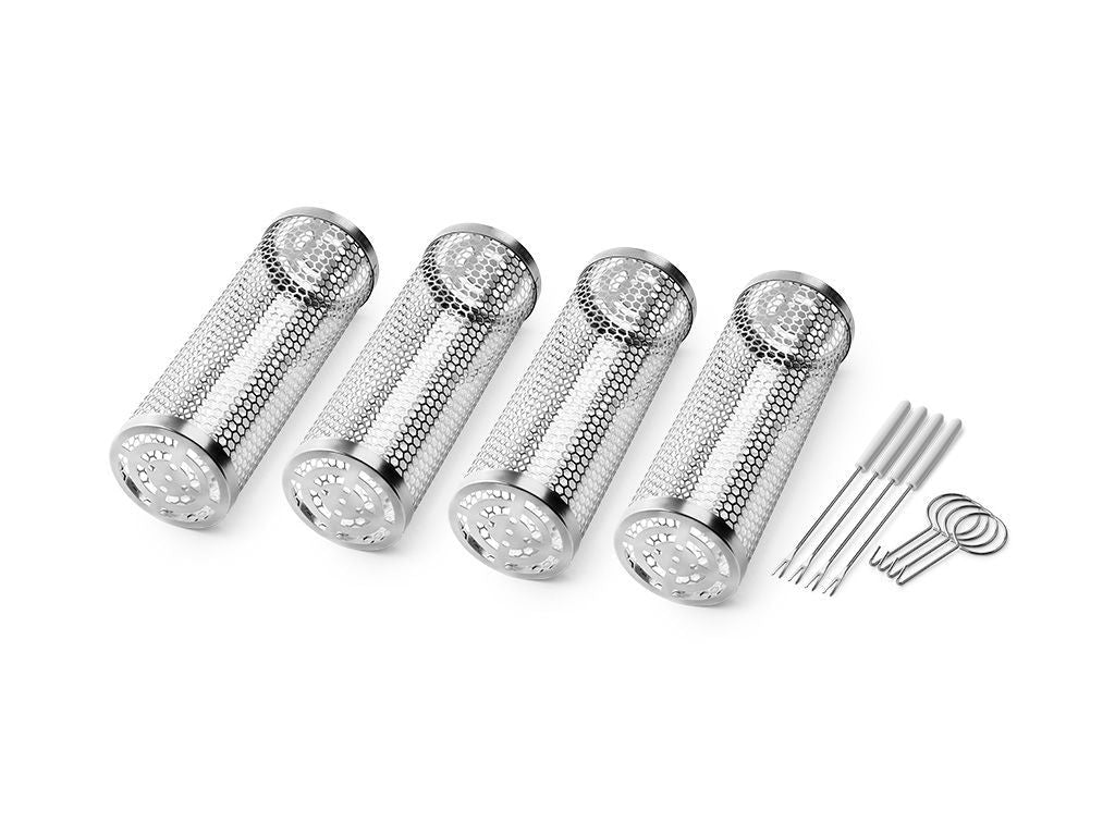 ŚREDNI KOSZ DO GRILLOWANIA CYLINDRYCZNY – 4 SZT. - 1