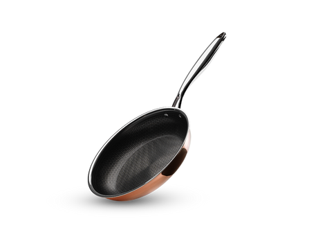 MIEDZIANA PATELNIA HYBRYDOWA NON-STICK 24 CM - 1