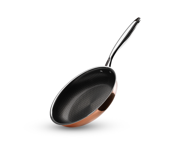 MIEDZIANA PATELNIA HYBRYDOWA NON-STICK 28 CM - 1