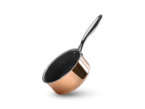 MIEDZIANY GARNEK DO SOSÓW HYBRYDOWY NON-STICK 18 CM - 1