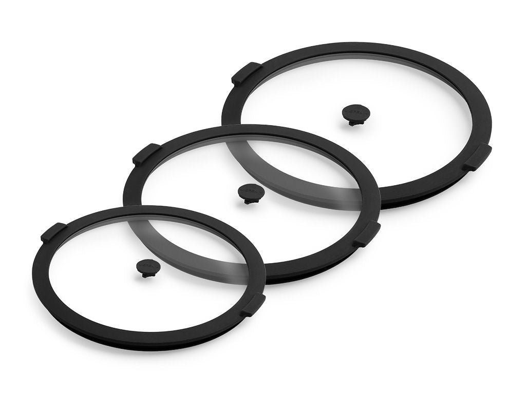 ZESTAW POKRYWEK DO PRZECHOWYWANIA 18/24/26 CM – 3 ELEMENTY - 1