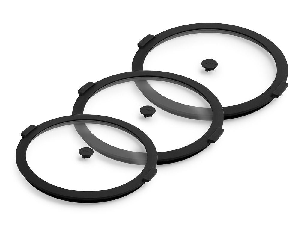 ZESTAW POKRYWEK DO PRZECHOWYWANIA 24/26/28 CM – 3 ELEMENTY - 1