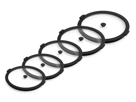 ZESTAW POKRYWEK DO PRZECHOWYWANIA 18/24/26/28/30 CM – 5 ELEMENTÓW - 1