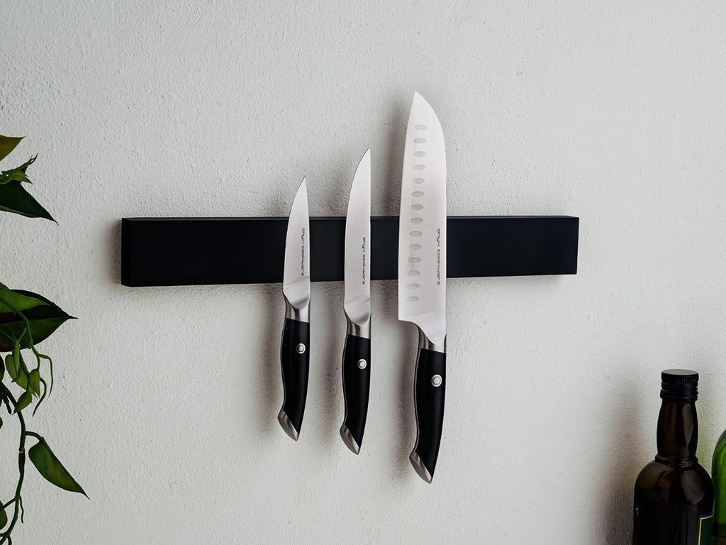 3-SZT ZESTAW NOŻY SANTOKU, UNIWERSALNY I OBIERACZKA - 3