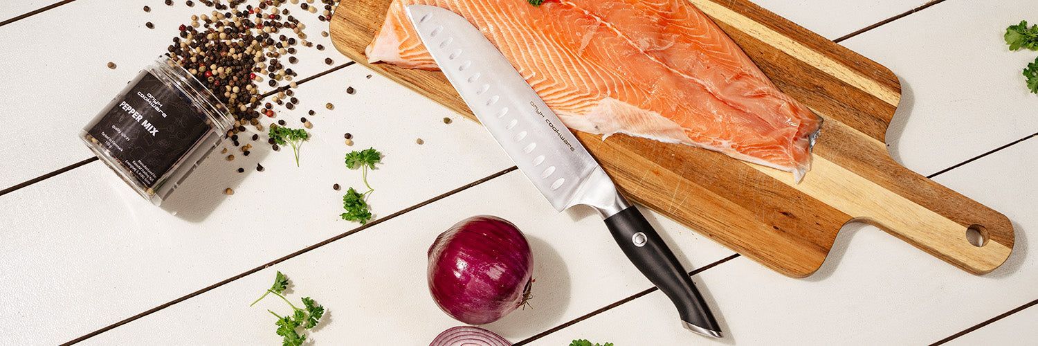 NÓŻ SANTOKU 18CM