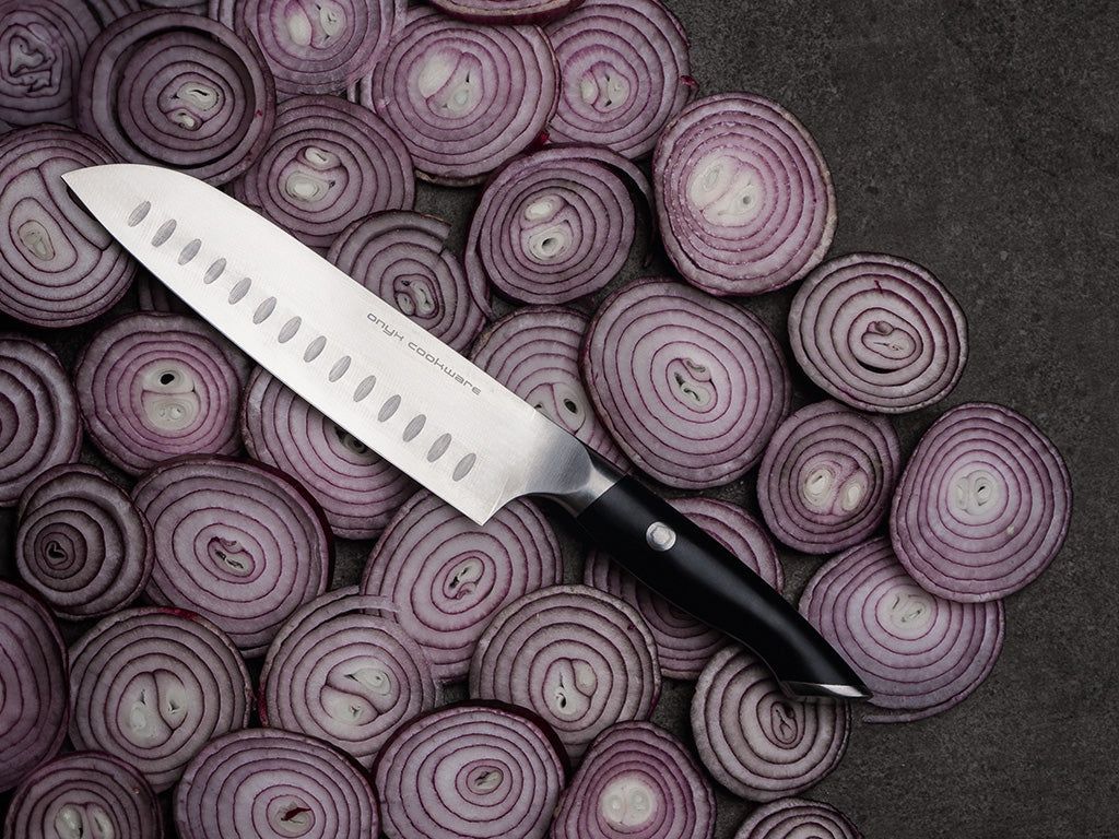 NÓŻ SANTOKU 18CM