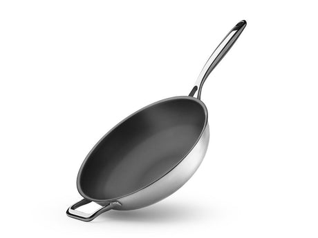 ZERO – NATURALNA PATELNIA WOK NIEPRZYWIERAJĄCA 30 CM - 1