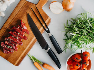 MEAT FORK + SLICE KNIFE BUNDLE - 2