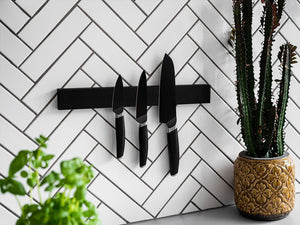 3-SZT ZESTAW NOŻY SANTOKU, UNIWERSTALNY I OBIERAK - 2